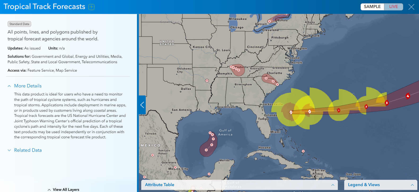 tropical tracks data discovery